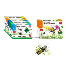 Бутик строительный блок игрушка для DIY насекомых World-Bee